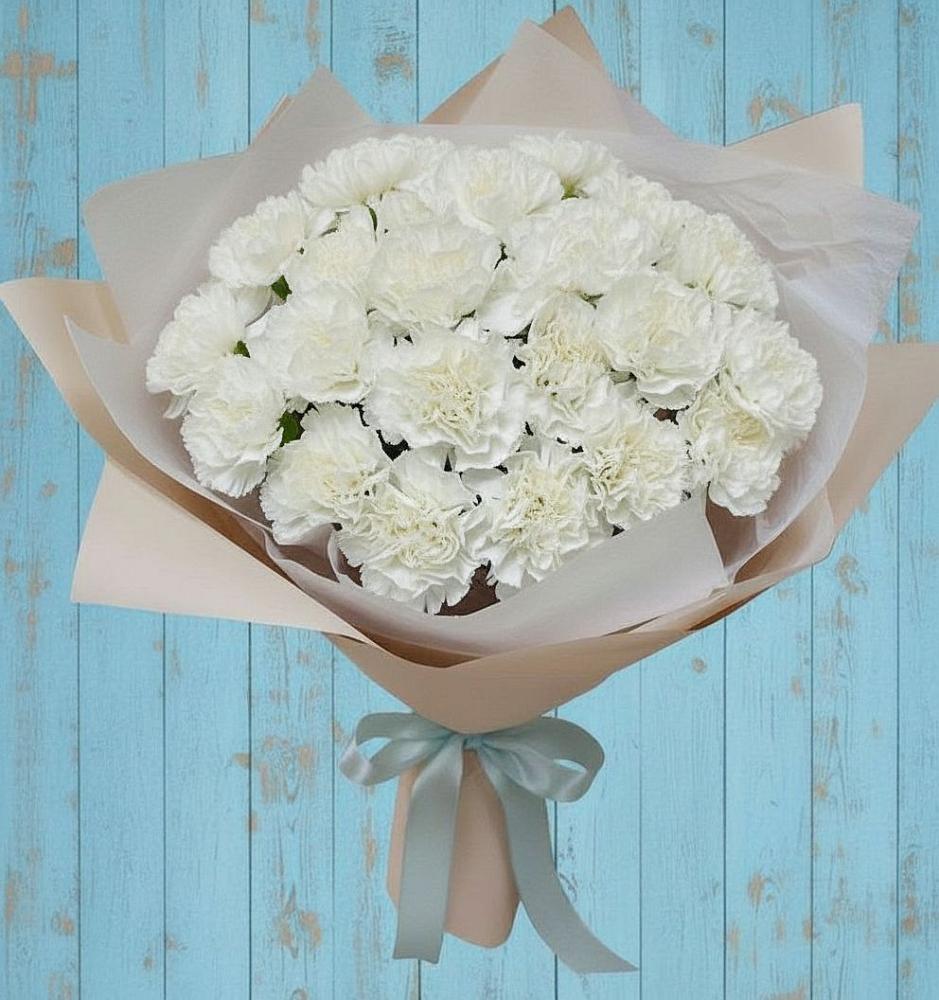 Букет цветов из: Гвоздики в Колодезном