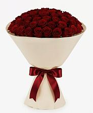 Букет 101 Бордовая роза Блэк Бакарра в Колодезном