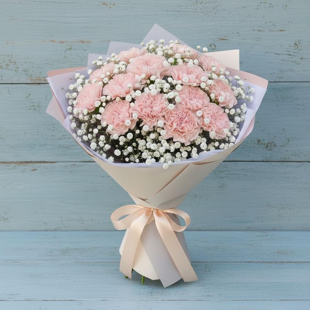 Букет цветов из: Гвоздики в Колодезном