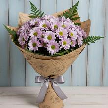 Букет цветов из:  Хризантемы #REPLACE_PRED# Колодезном