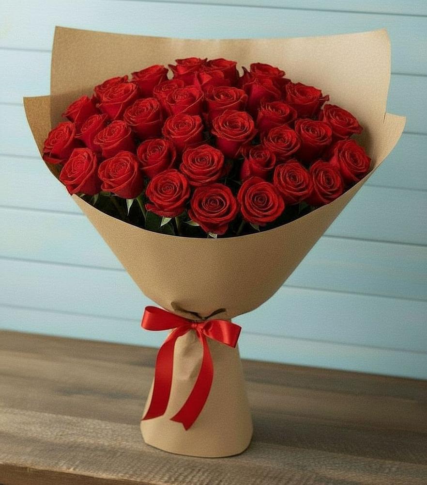 Букет Красные розы Милано в Колодезном