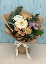 Букет цветов из:  Герберы и Хризантемы в Колодезном
