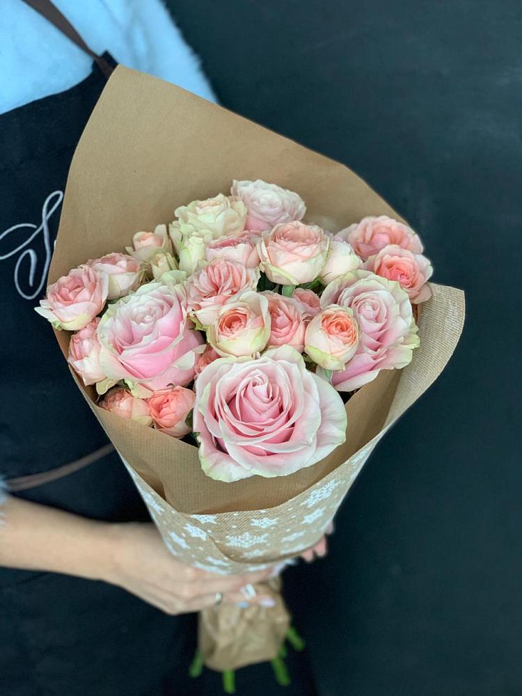 Букет цветов из: Хризантемы и Розы в Колодезном